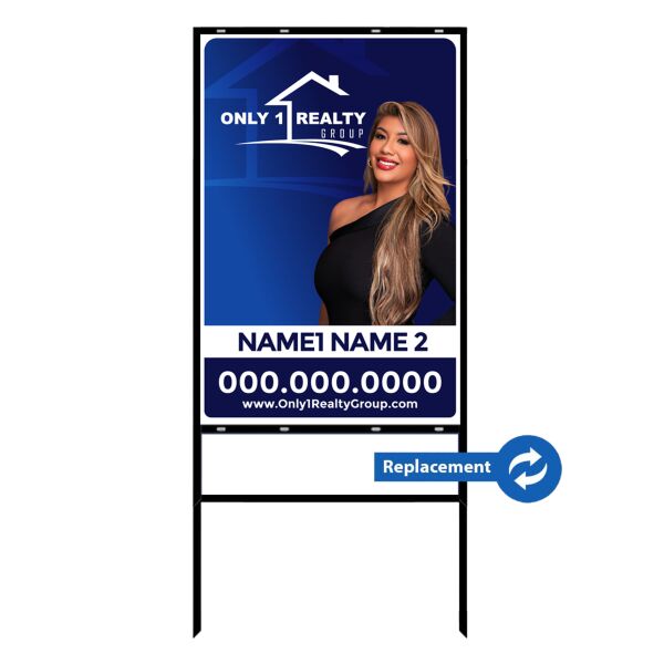 Real Estate Sign 24x36 (Vertical Insert Only) Thumbnail