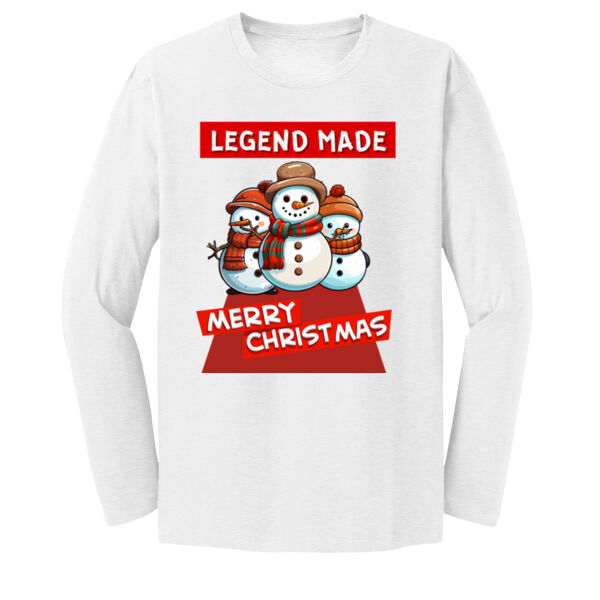 LEGEND MADE MERRY CHRISTMAS SNOWMEN Thumbnail