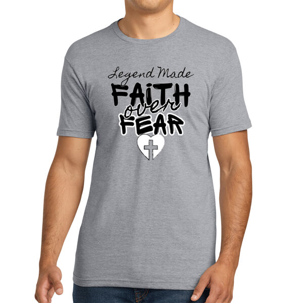 Legend Made Faith Over Fear - Black Thumbnail