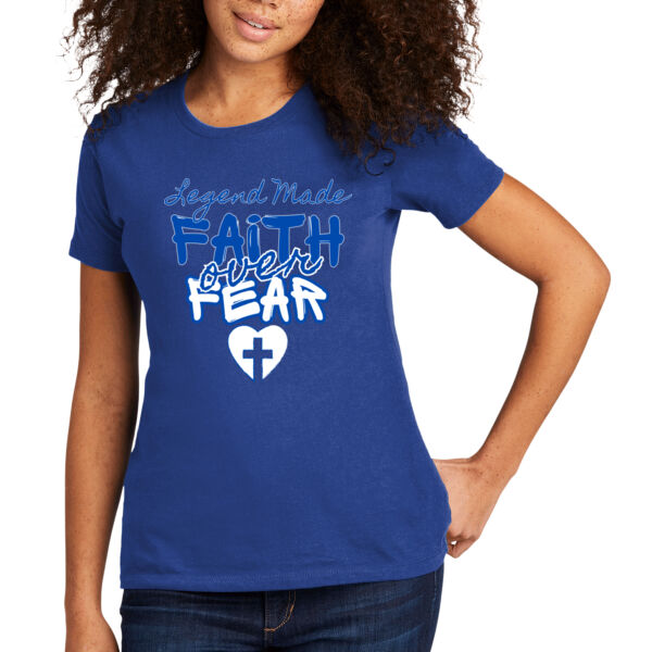 Legend Made Faith Over Fear - Blue Thumbnail