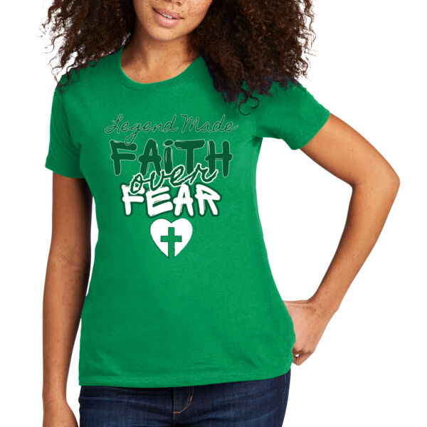 Legend Made Faith Over Fear - Green Thumbnail