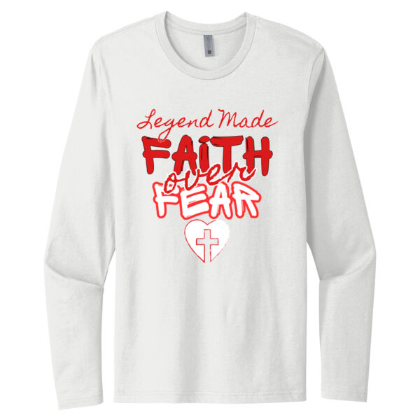 Legend Made Faith Over Fear - Red Thumbnail