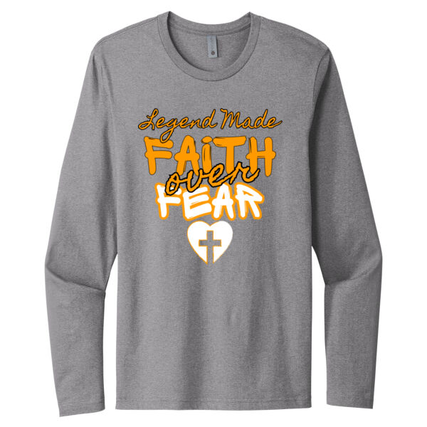Legend Made Faith Over Fear - Gold Thumbnail