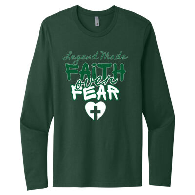 Legend Made Faith Over Fear - Green Thumbnail