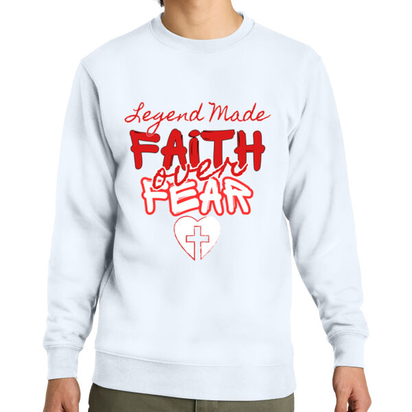Legend Made Faith Over Fear - Red Thumbnail