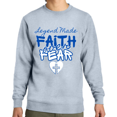 Legend Made Faith Over Fear - Blue Thumbnail