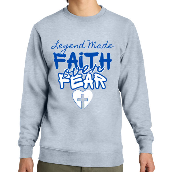 Legend Made Faith Over Fear - Blue Thumbnail
