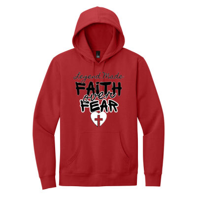 Legend Made Faith Over Fear - Red Thumbnail