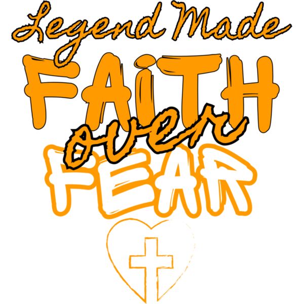 LEGEND MADE - FAITH OVER FEAR - GOLD Thumbnail