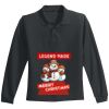 Youth Long Sleeve Silk Touch Polo Thumbnail